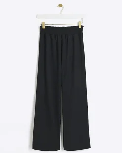 River Island maternity crop wide leg trousers< Maternity
