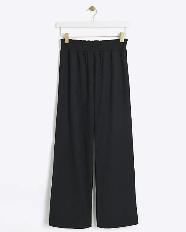 River Island maternity crop wide leg trousers< Maternity