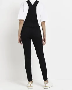 River Island maternity denim dungarees< Maternity