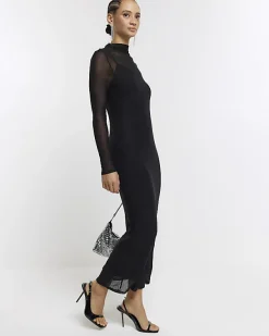 River Island mesh bodycon maxi dress< Dresses