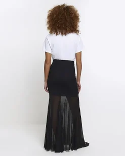 River Island mesh maxi skirt< Skirts