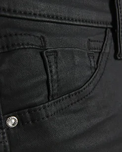 River Island mid rise skinny coated jeans< Jeans