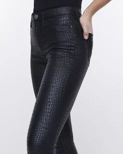 River Island Molly coated super skinny jeans< Jeans