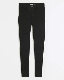 River Island Molly mid rise bum sculpt skinny jeans< Jeans
