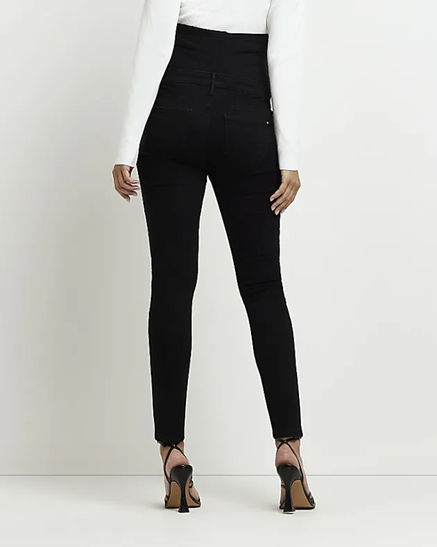 River Island Molly mid rise maternity skinny jeans< Maternity
