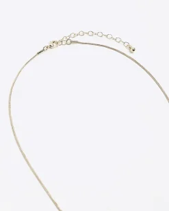 River Island monochrome rectangle necklace< Jewellery