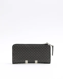 River Island monogram stripe purse< Bags, Purses & Luggage