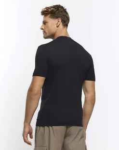 River Island multipack of 5 muscle fit t-shirts< Essentials