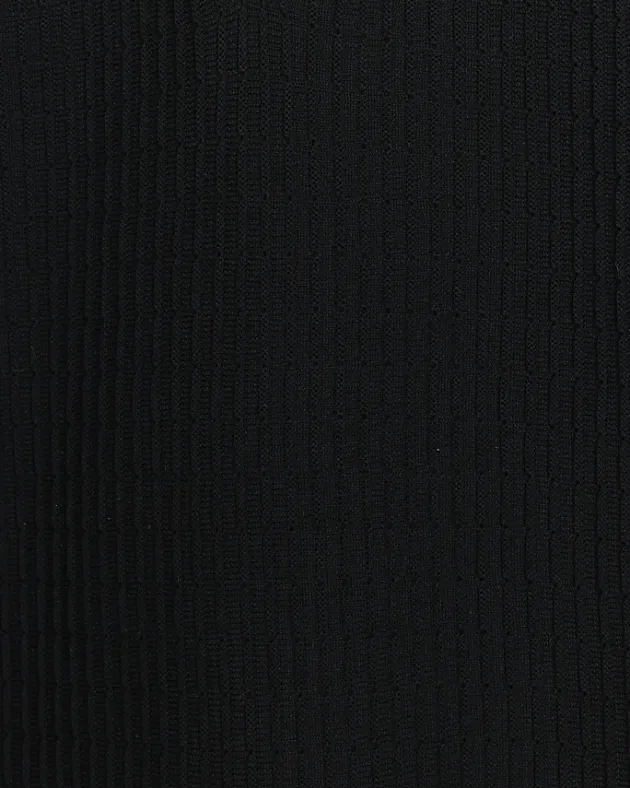 River Island muscle fit knitted half zip polo< Polo Shirts
