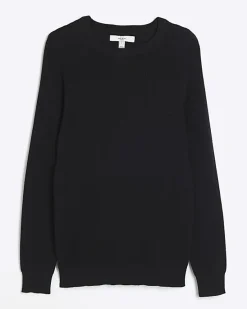 River Island muscle fit rib jumper< Jumpers & Cardigans