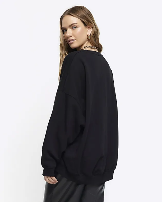 River Island oversized sweatshirt< Loungewear