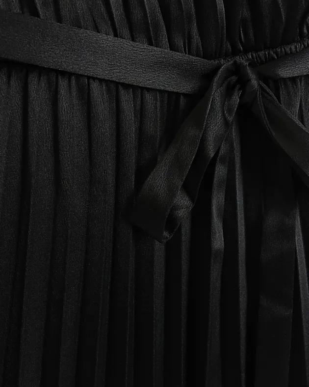 River Island pleated asymmetric midi dress< Dresses