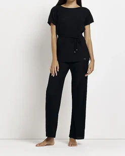 River Island plisse belted top< Loungewear