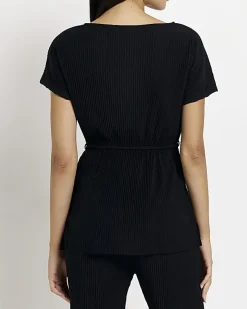 River Island plisse belted top< Loungewear