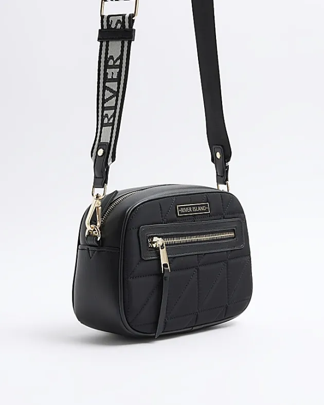 River Island quilted camera cross body bag< Bags, Purses & Luggage