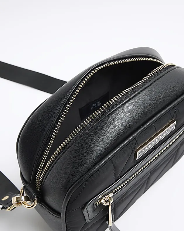 River Island quilted camera cross body bag< Bags, Purses & Luggage