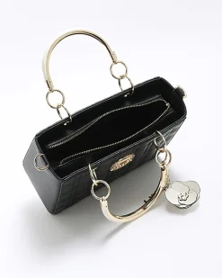 River Island quilted corsage tote bag< Bags, Purses & Luggage