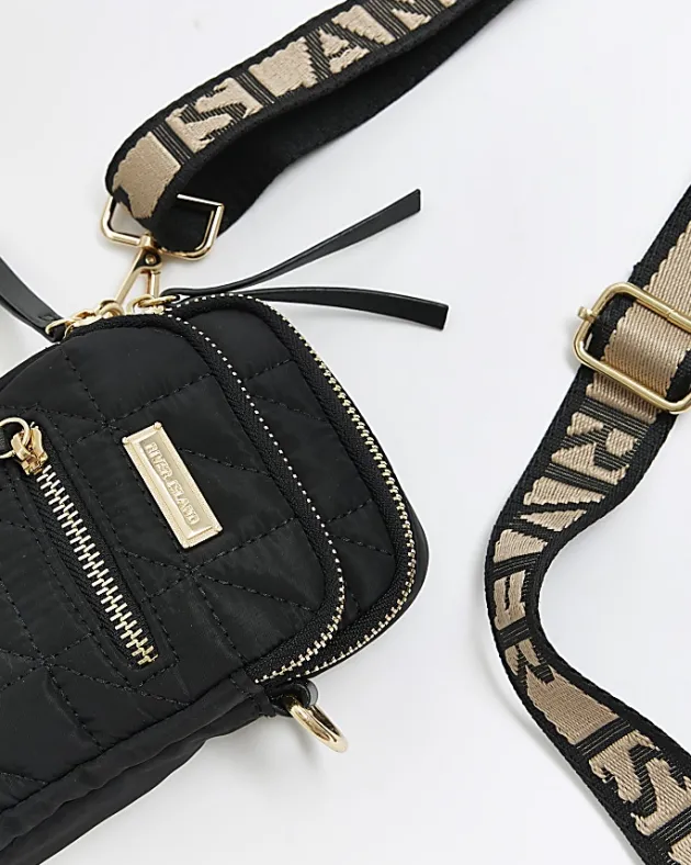 River Island quilted phone holder bag< Bags, Purses & Luggage