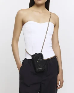 River Island quilted phone holder bag< Bags, Purses & Luggage