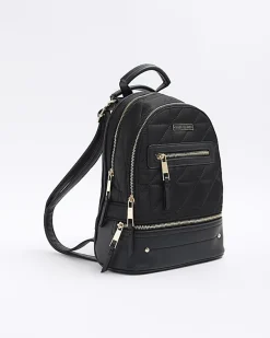 River Island Quilted Zip Backpack< Bags, Purses & Luggage
