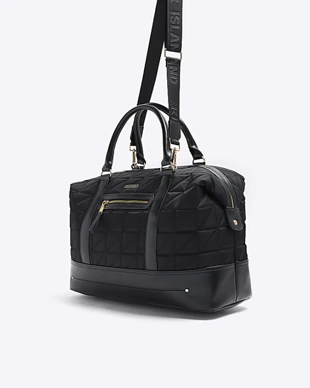 River Island quilted zip travel bag< Bags, Purses & Luggage