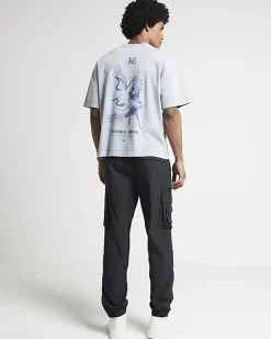 River Island regular fit cargo trousers< Trousers