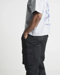River Island regular fit cargo trousers< Trousers
