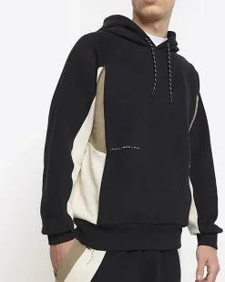 River Island regular fit colour block hoodie< Hoodies & Sweatshirts