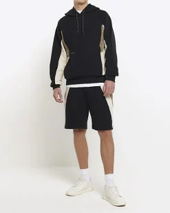 River Island regular fit colour block hoodie< Hoodies & Sweatshirts