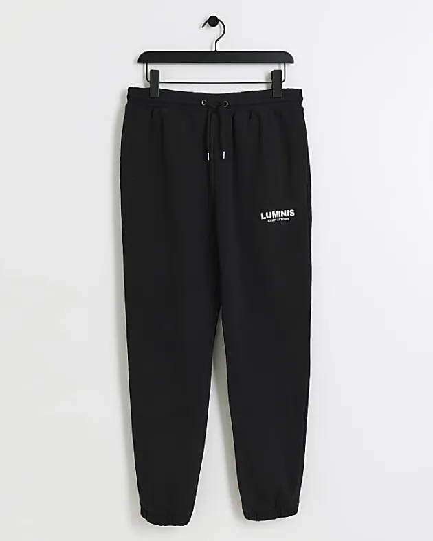 River Island regular fit graphic joggers< Tracksuits