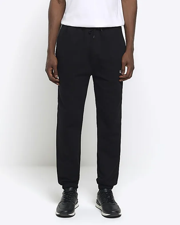 River Island regular fit graphic joggers< Tracksuits