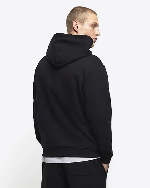 River Island regular fit plain hoodie< Tracksuits