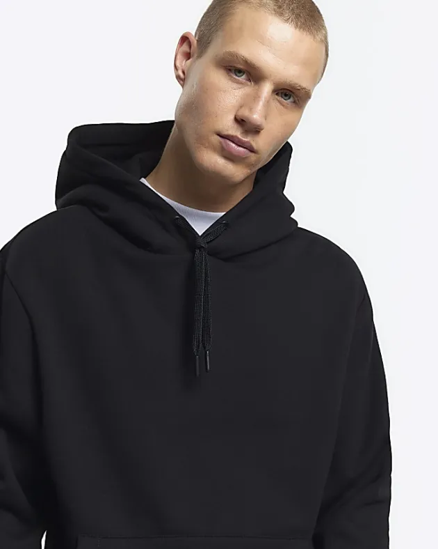 River Island regular fit plain hoodie< Tracksuits