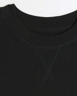 River Island regular fit rib sweatshirt< Hoodies & Sweatshirts