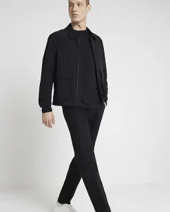 River Island regular fit smart chino trousers< Trousers