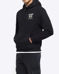 River Island regular fit tiger graphic hoodie< Hoodies & Sweatshirts