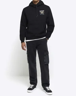 River Island regular fit tiger graphic hoodie< Hoodies & Sweatshirts
