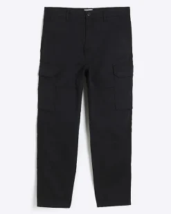 River Island regular fit utility cargo trousers< Trousers