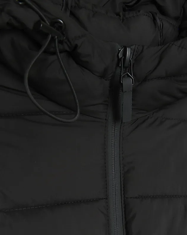 River Island regular hooded quilted puffer jacket< Essentials