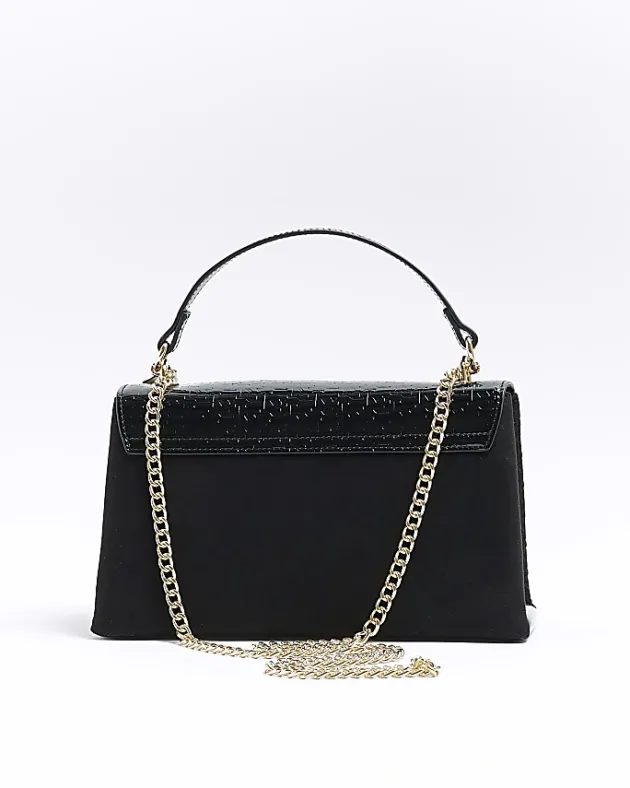 River Island RI embossed chain shoulder bag< Bags, Purses & Luggage