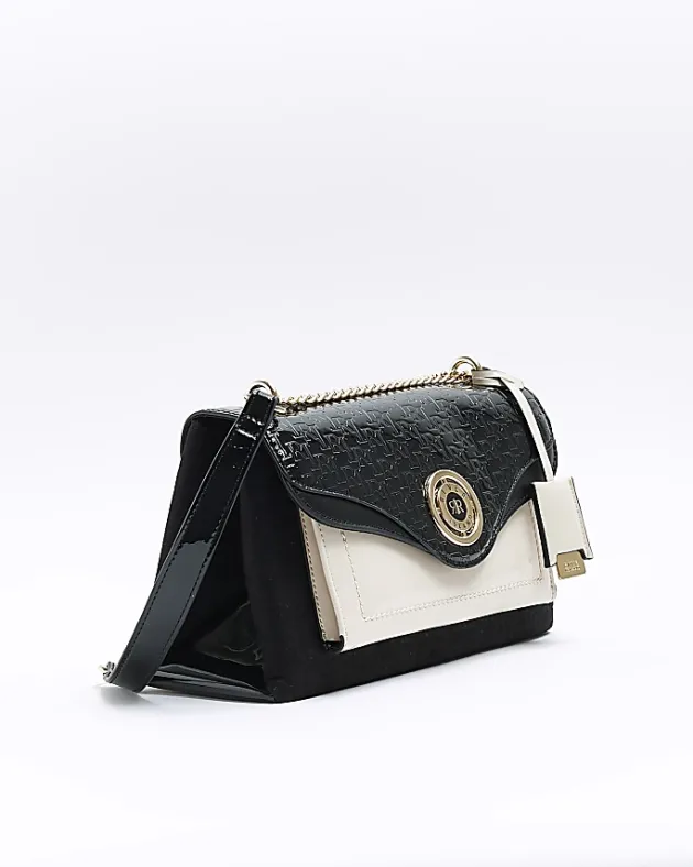 River Island RI embossed chain shoulder bag< Bags, Purses & Luggage
