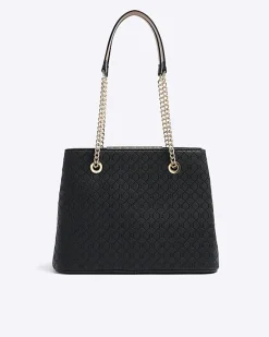 River Island RI monogram pocket tote bag< Bags, Purses & Luggage