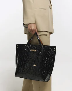 River Island RI monogram shopper bag< Bags, Purses & Luggage
