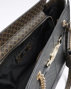 River Island RI monogram tote bag< Bags, Purses & Luggage