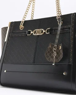 River Island RI monogram tote bag< Bags, Purses & Luggage