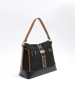 River Island RI monogram webbing shoulder bag< Bags, Purses & Luggage