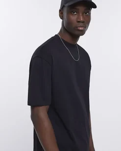 River Island RI studio oversized fit t-shirt< Essentials