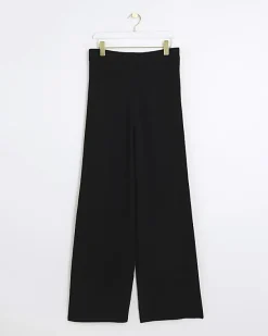 River Island rib wide leg trousers< Trousers