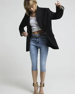 River Island rolled sleeve blazer< Suits & Tailoring