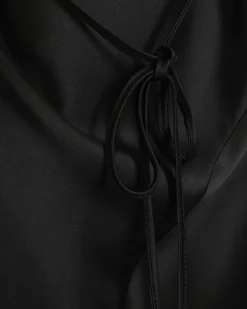 River Island satin belted slip midi dress< Dresses